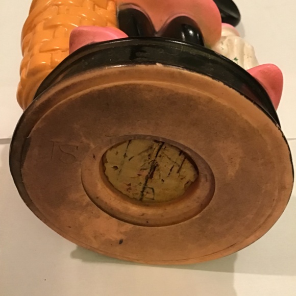 Vintage Minnie Mouse Bank Walt Disney Production-Home Kids Collectables Holiday - Picture 7 of 8